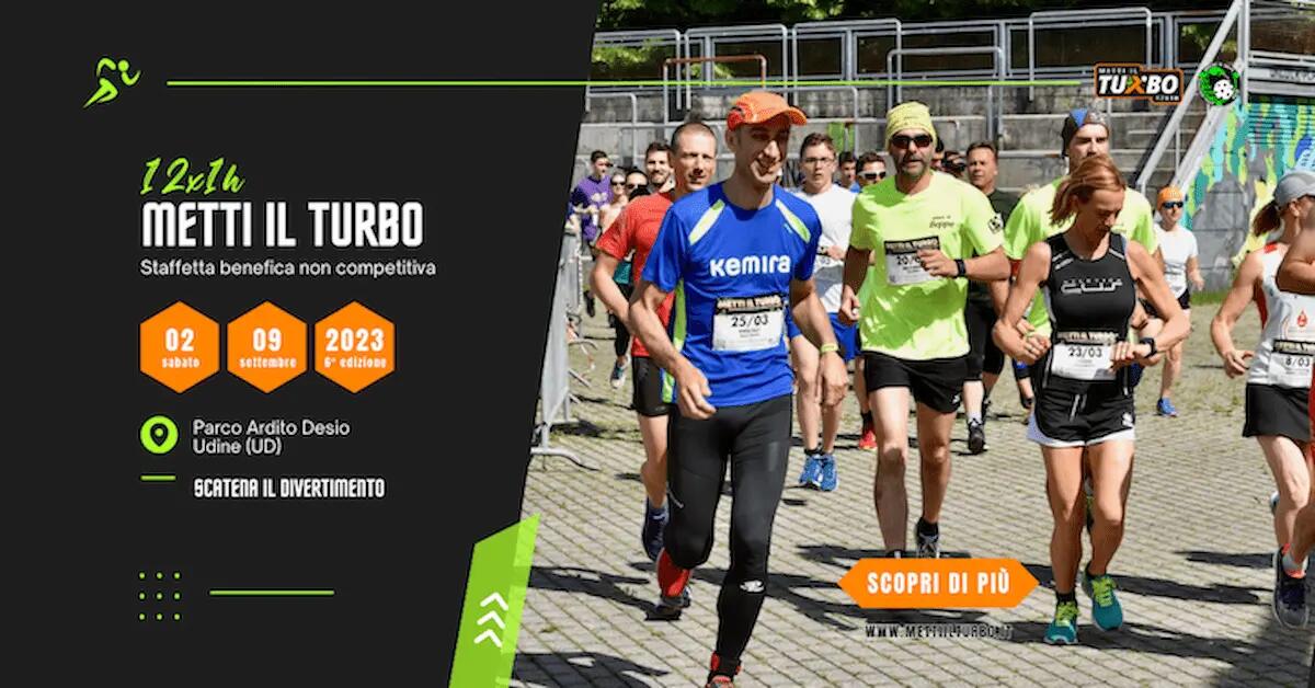 Dopo quattro anni di attesa, ritorna metti il turbo 12x1h, la staffetta benefica non competitiva - 