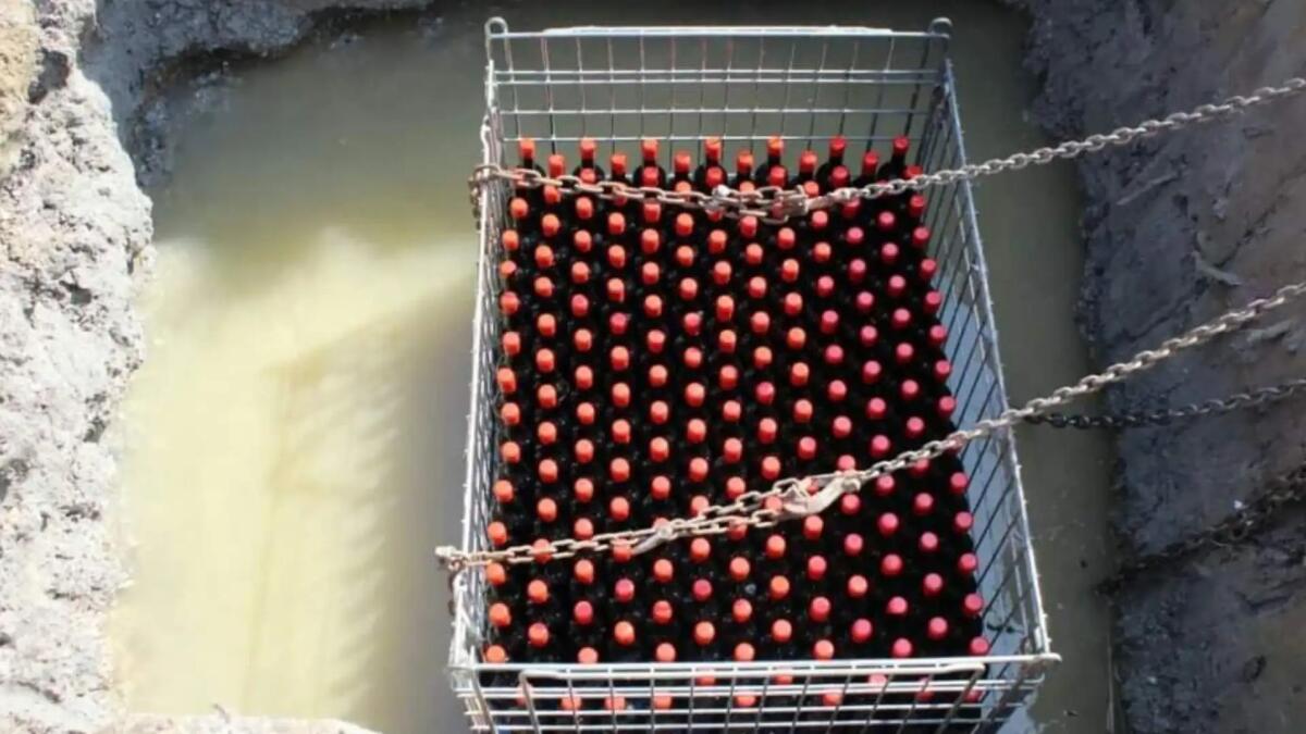 Dopo il Prosecco "sottomarino" ecco il Refosco che "matura" sotto terra - 