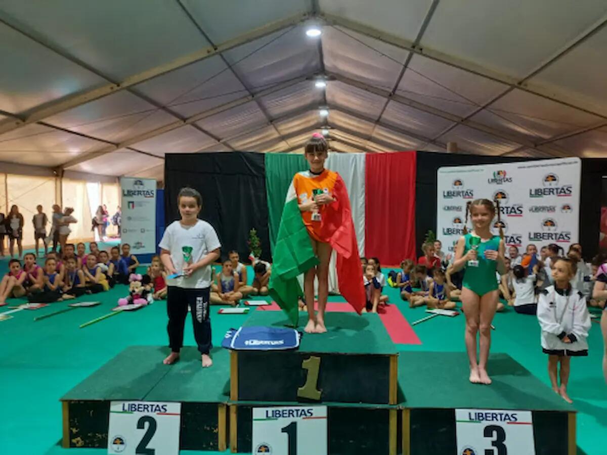 Nova Virtus quattro volte d’oro ai tricolori Libertas di ginnastica artistica - 