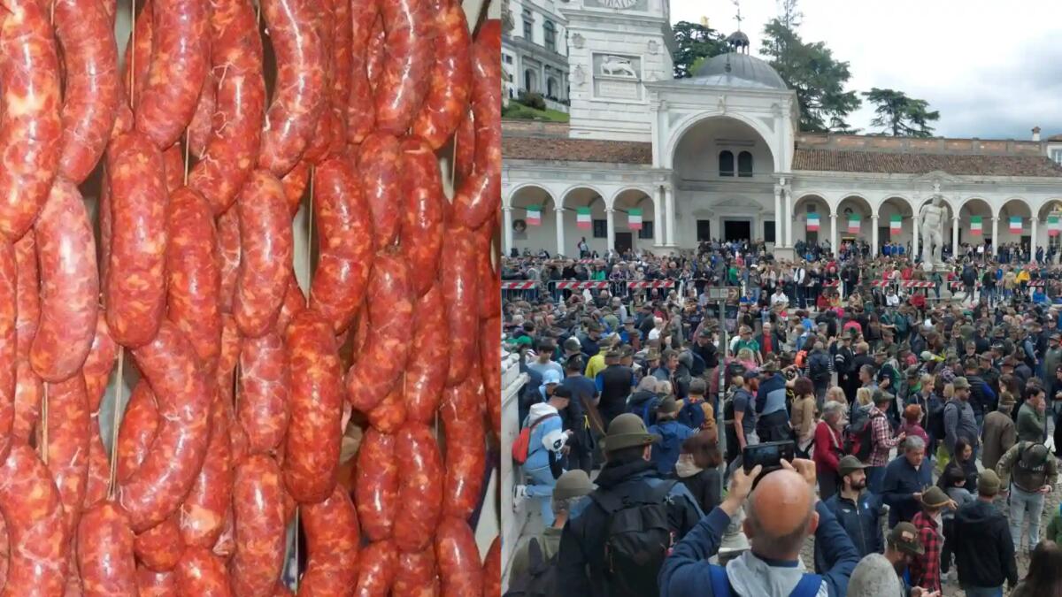 Rapina golosa, 22enne ruba 10 chili di salsicce e lattine da uno stand degli Alpini a Udine - 