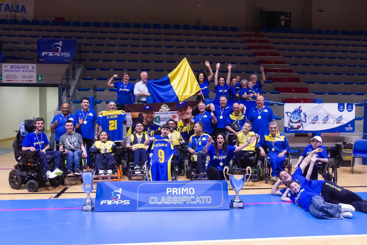 Thunder Roma Campioni d'Italia di Calcio in carrozzina - 