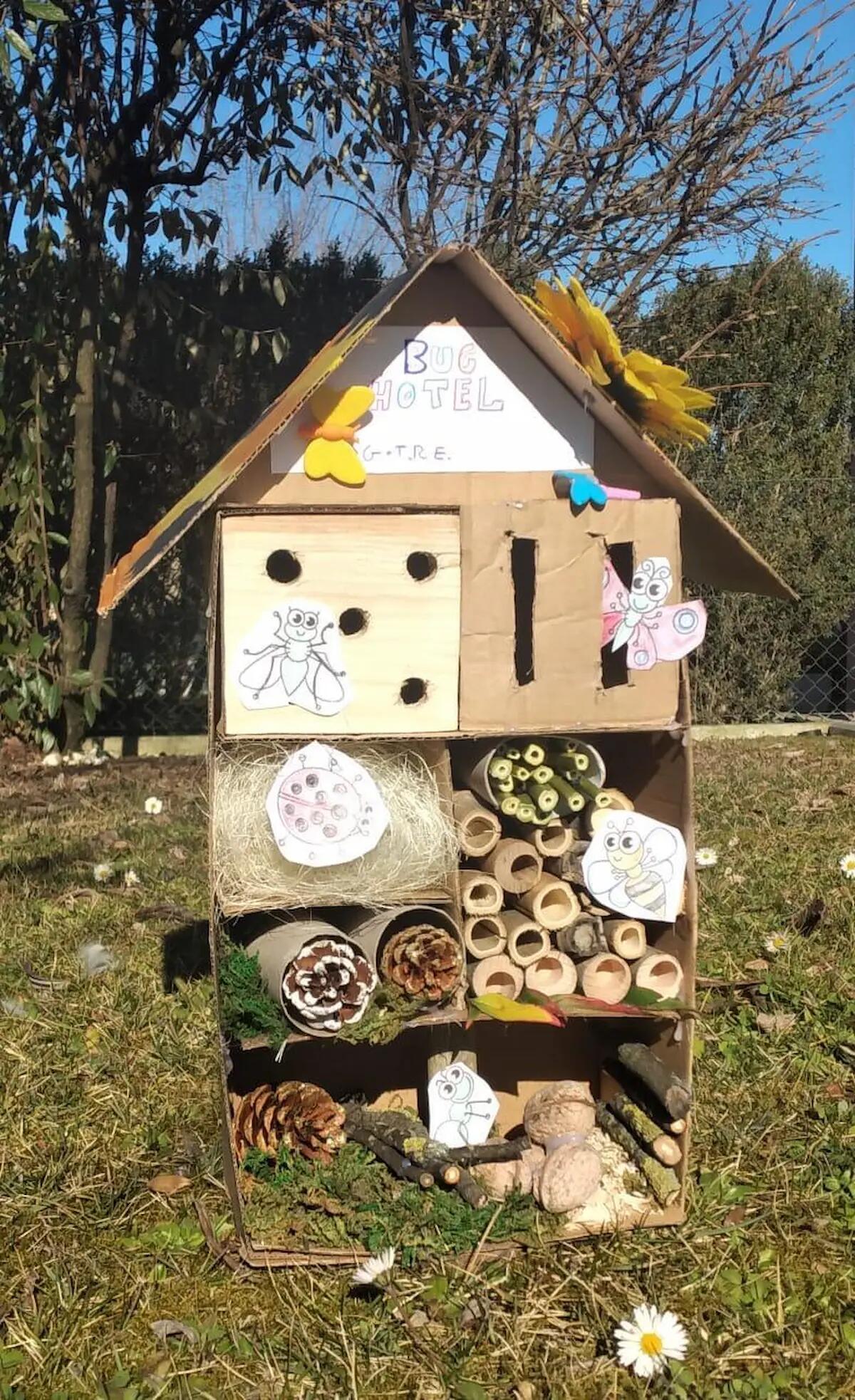 Silea, erbe spontanee e bugs hotel, fiorisce la biodiversità alla scuola primaria - 