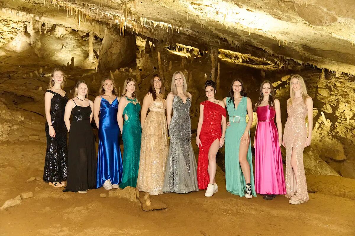 Miss Universe alle Grotte di Villanova - 
