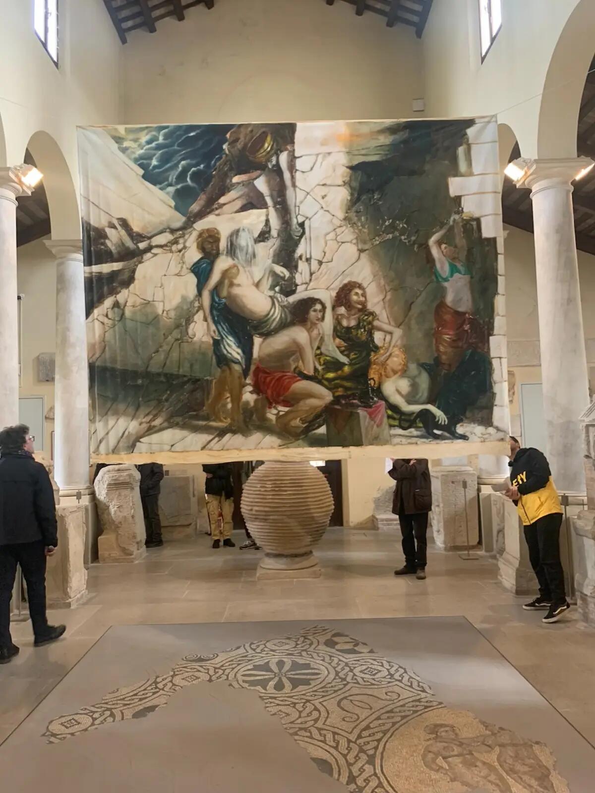 Finissage e visita guidata per Thomas Braida al Museo archeologico di Portogruaro -
