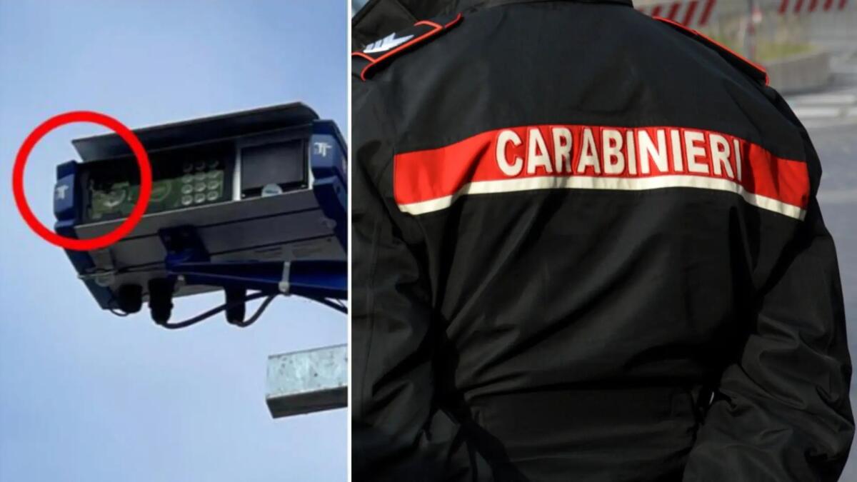 Stanco delle multe, pensionato distrugge il velox con fionda e biglie di acciaio - 