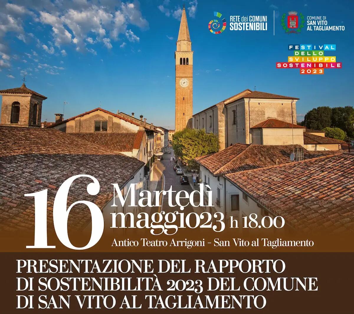 Rete dei Comuni Sostenibili, San Vito al Tagliamento comune d’eccellenza per la sostenibilità - 