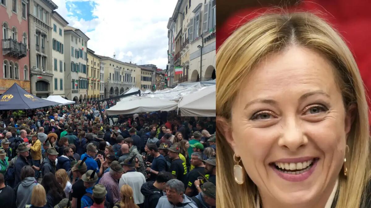 Confermato, Giorgia Meloni a Udine domenica 14 maggio per l'Adunata nazionale degli alpini - 