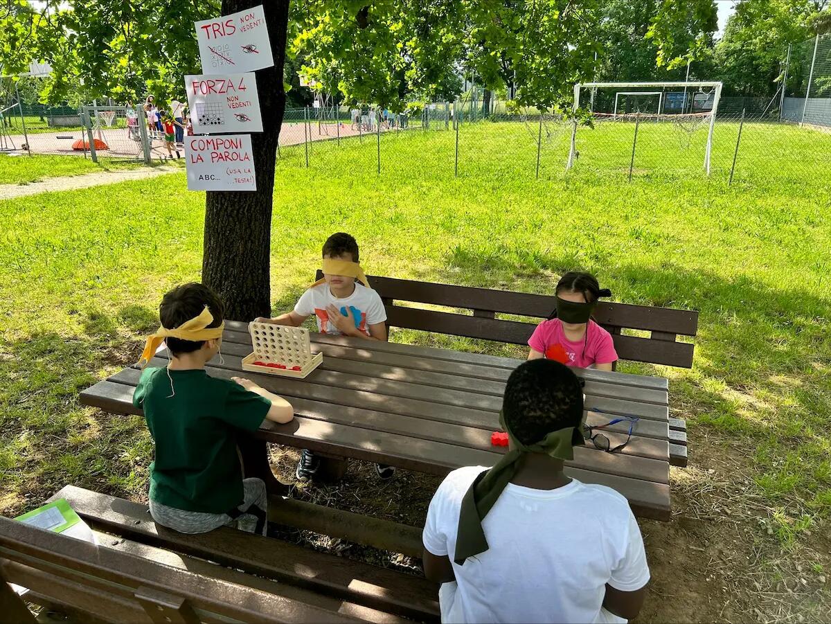 Giochi inclusivi alla scuola primaria di San Domenico con la Comunità Piergiorgio - 