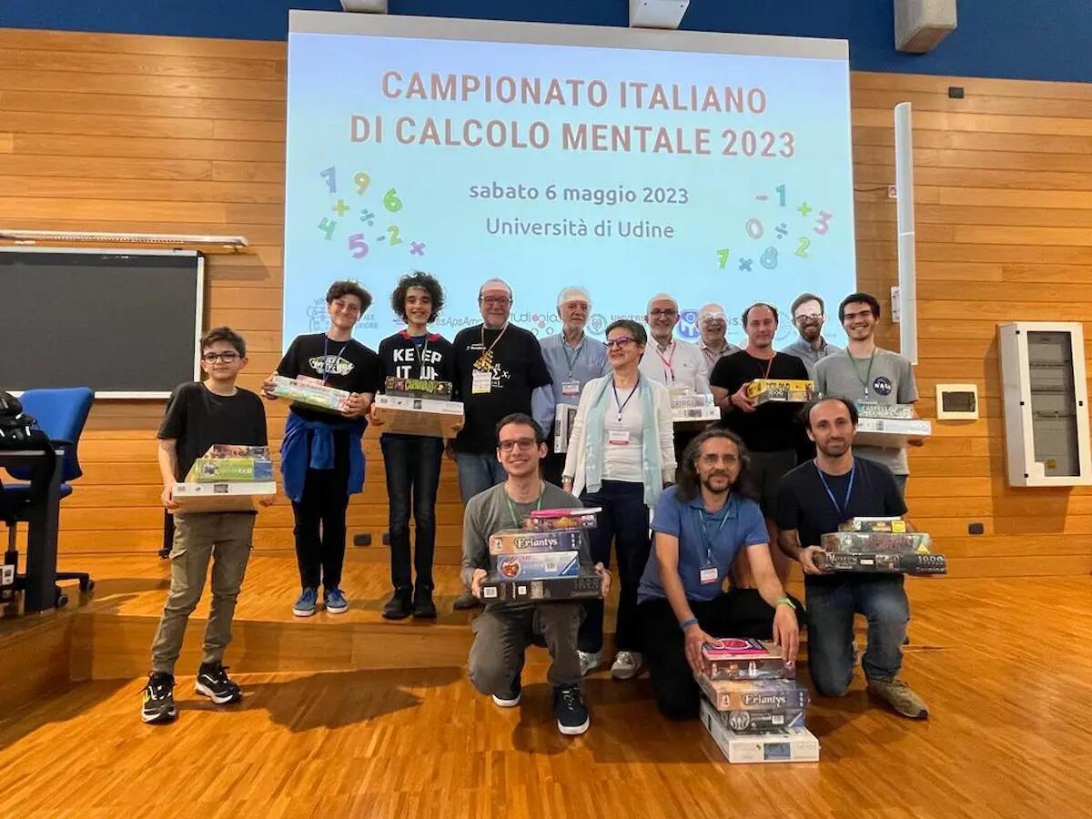 Calcolo mentale, 2 campioni italiani ex aequo - 