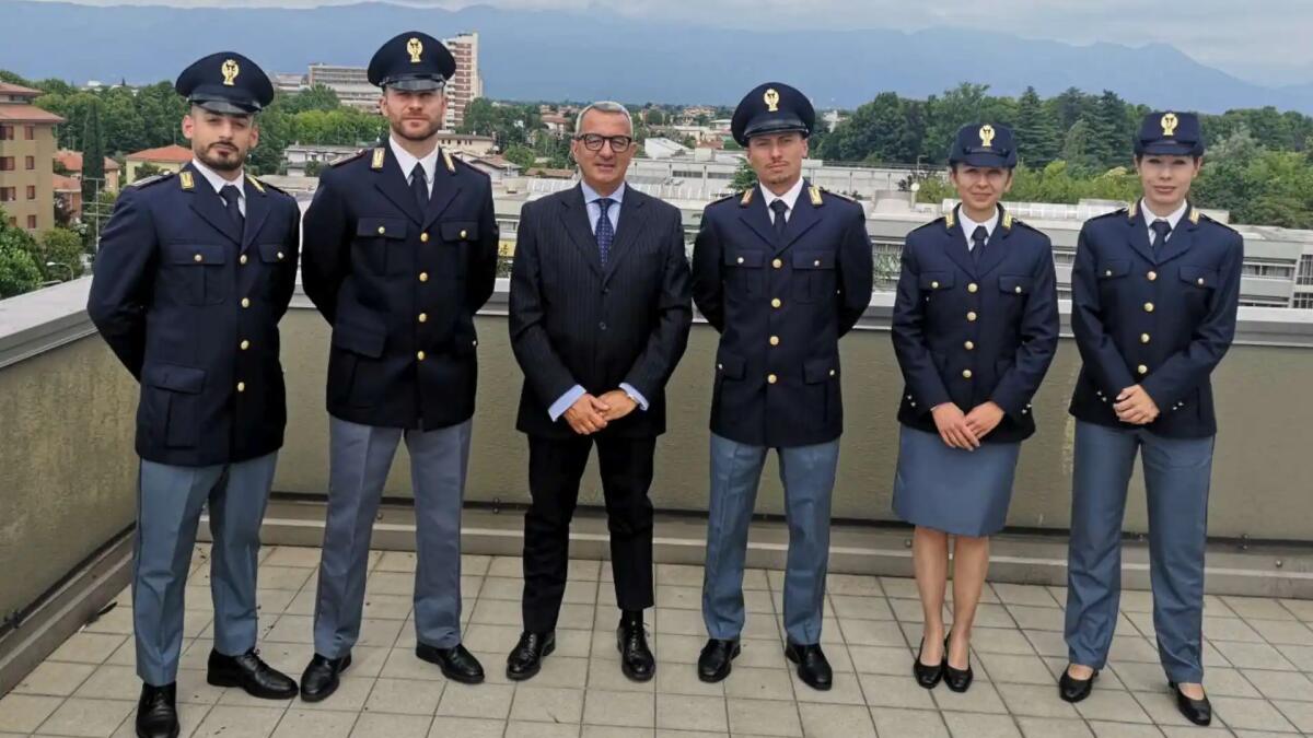 Assegnati 5 nuovi Poliziotti alla Questura di Pordenone - 
