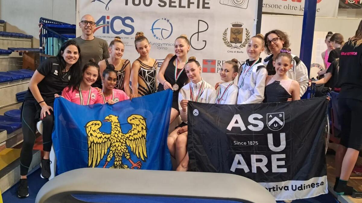Campionato Nazionale di Ginnastica Ritmica AICS: 11 medaglie per l’ASU - 