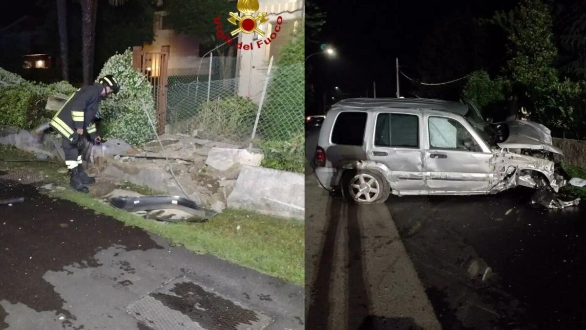 Aviano. Auto sbanda e si schianta contro il contatore del gas - 