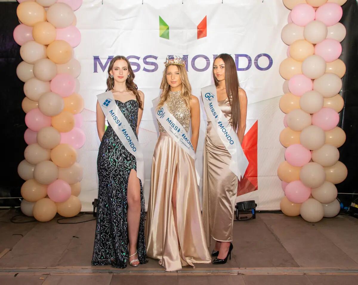 Angelica vince la prima tappa del Gran Galà di Miss Mondo a San Giorgio di Nogaro - 