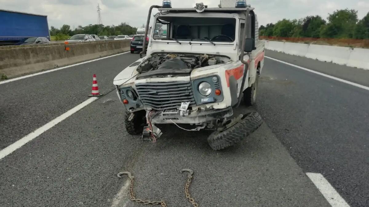Incidente al rientro dalla missione: feriti 2 volontari di Protezione Civile del Friuli Venezia Giulia -