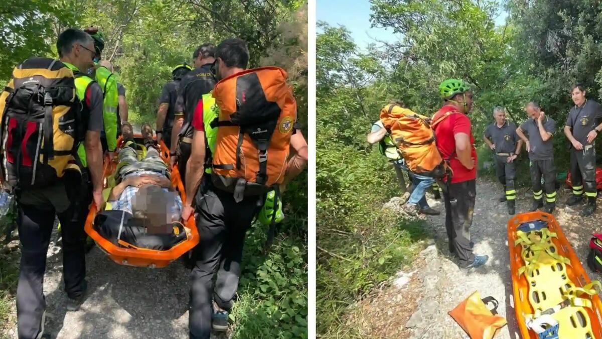 Si inciampa sul sentiero Rilke e cade ferendosi seriamente: soccorso 84enne - 
