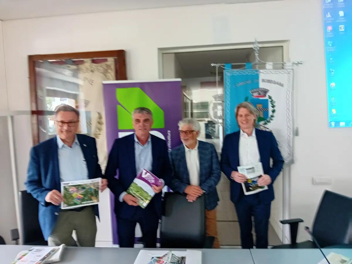 Susegana, presentazione in municipio della quinta edizione di vite in campo - 