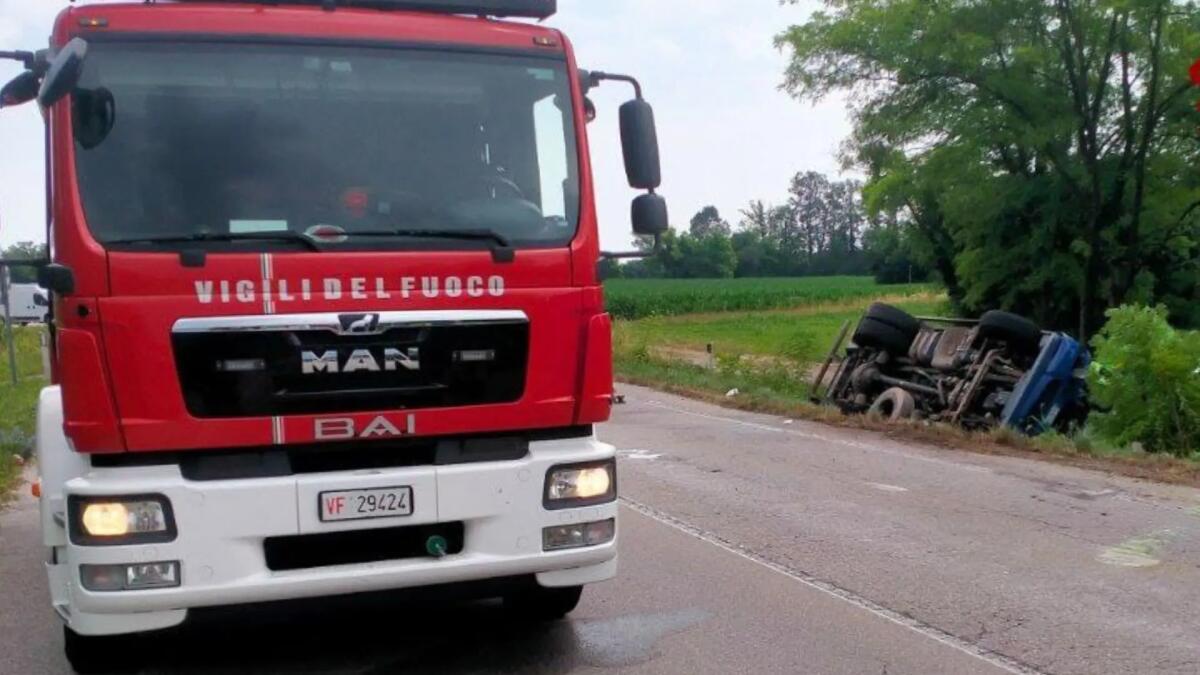Tragico incidente a Tauriano di Spilimbergo: morto l'autista di un camion - 