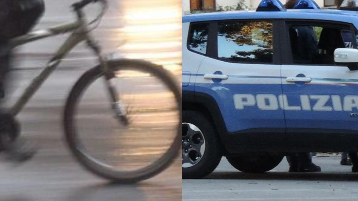 Scene da film a Udine, Poliziotto insegue in bici e blocca un evaso in fuga - 