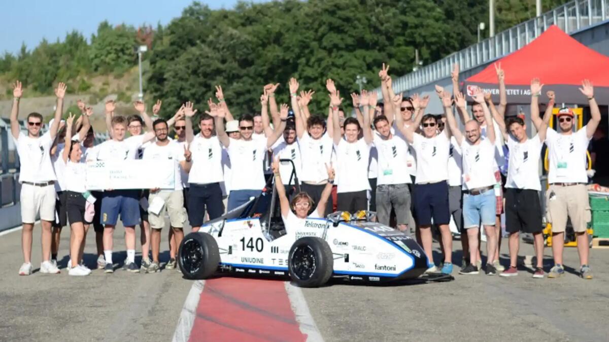 Premiata la monoposto elettrica degli studenti dell’Ateneo di Udine - 
