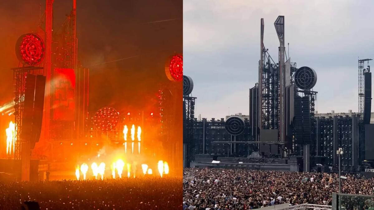 Concerto dei Rammstein a Padova: oltre 40mila fan con le braccia alzate - 