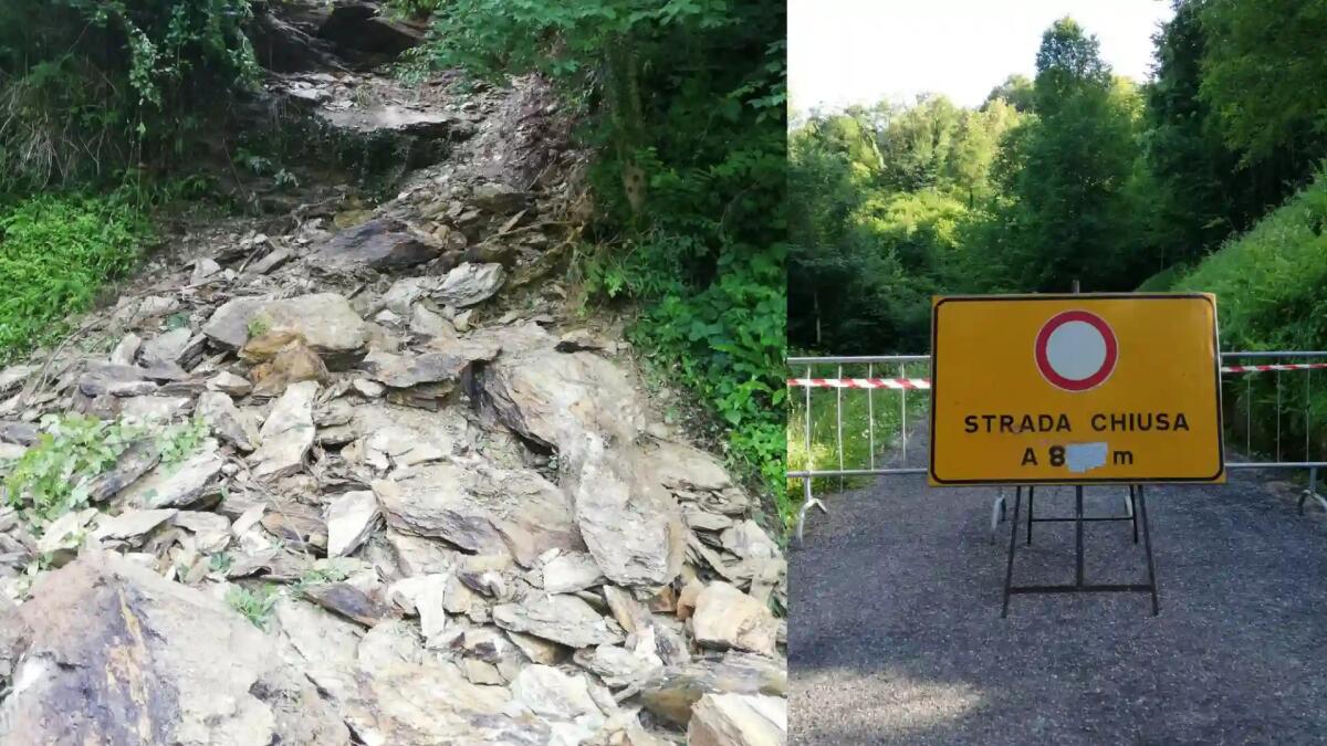 Recoaro Terme, frana in località Cornaletti: strada chiusa, nessun ferito - 