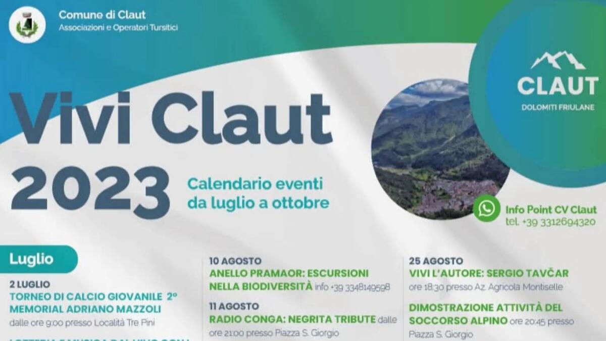 Annunciato il calendario dell’estate di Claut: oltre 50 appuntamenti per tutti i gusti - 