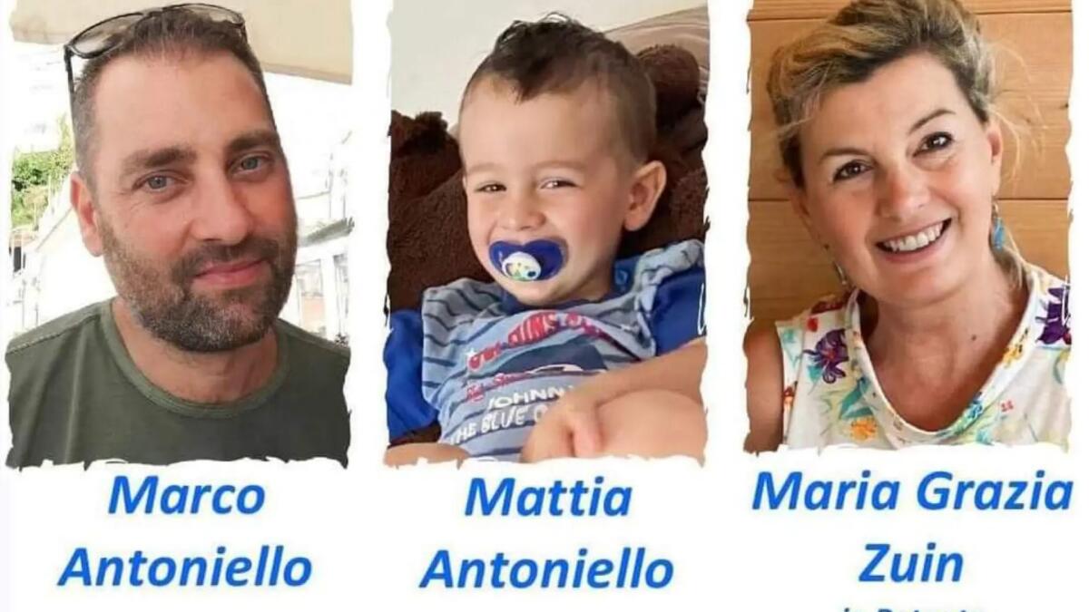 Tragedia in Cadore, oggi i funerali a Favaro Veneto di Mariagrazia, Marco e del piccolo Mattia - 