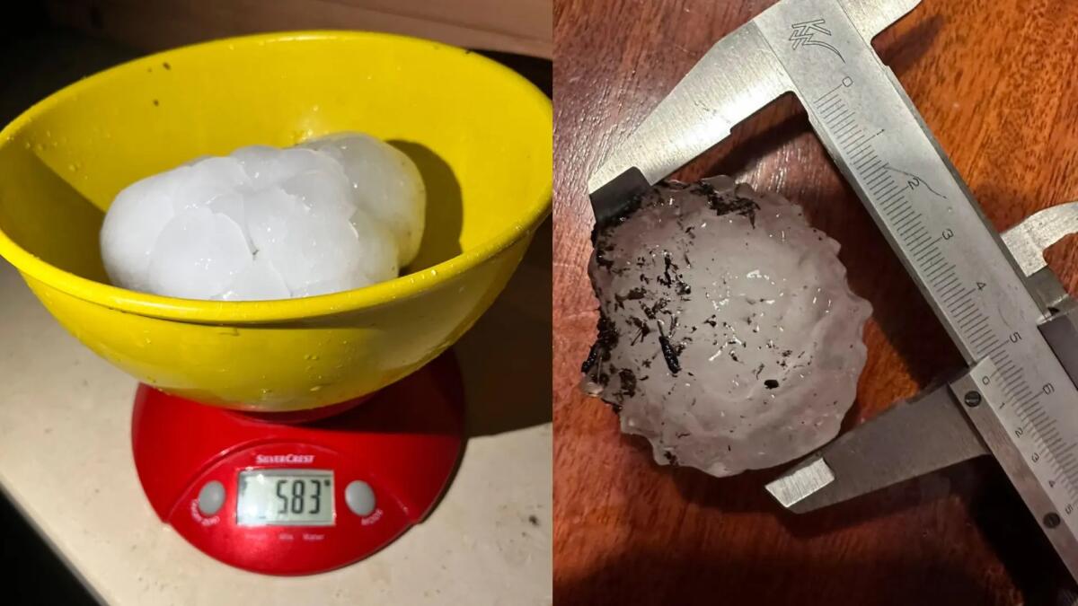 Ancora paura e distruzione a Nordest: grandine, chicchi grandi come arance - 