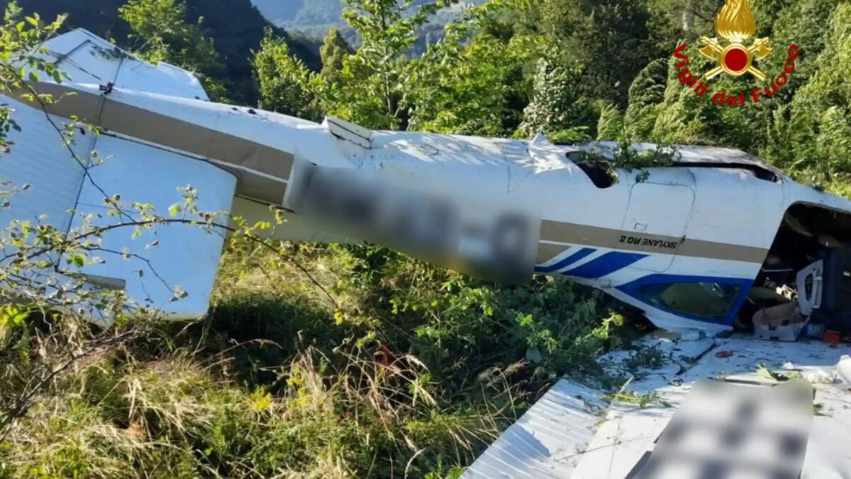 Ultraleggero precipita sul Monte Baldo: morto il pilota 57enne -