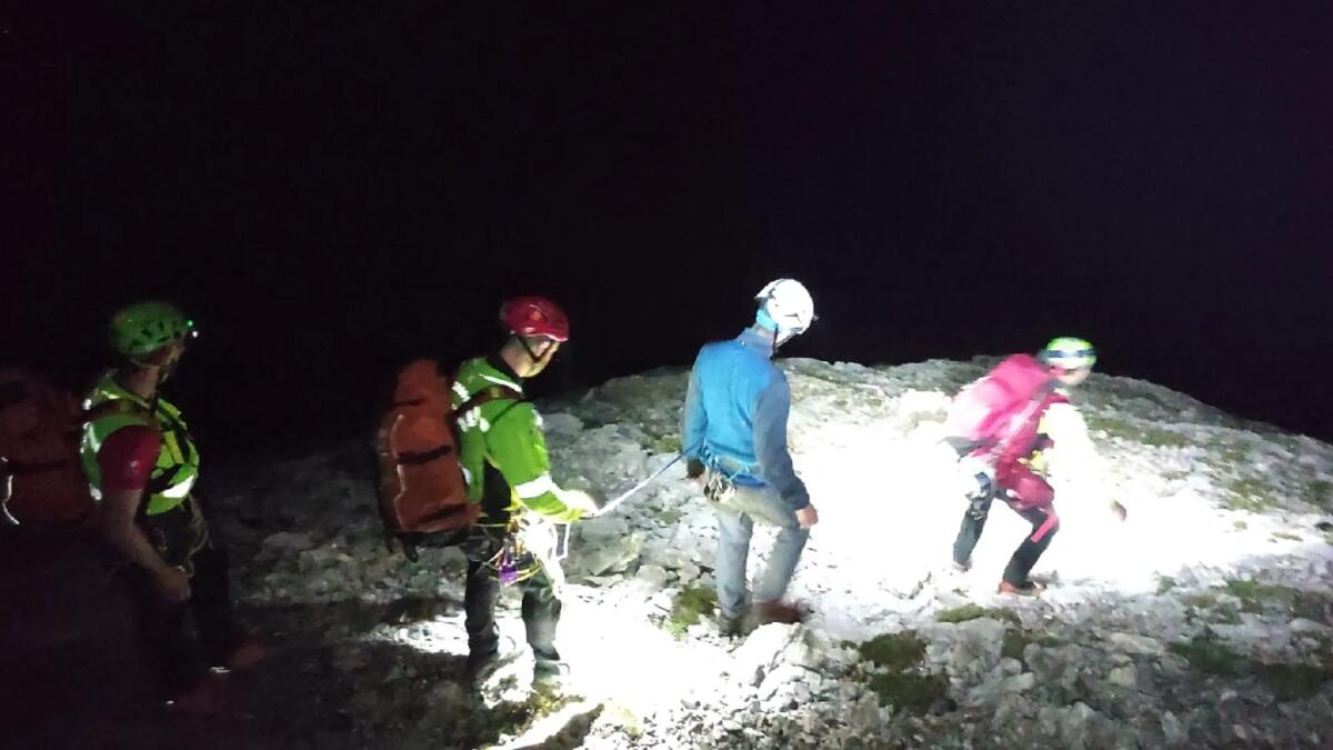 Soccorso un giovane in cima al Monte Peralba questa notte a 2400 metri - 