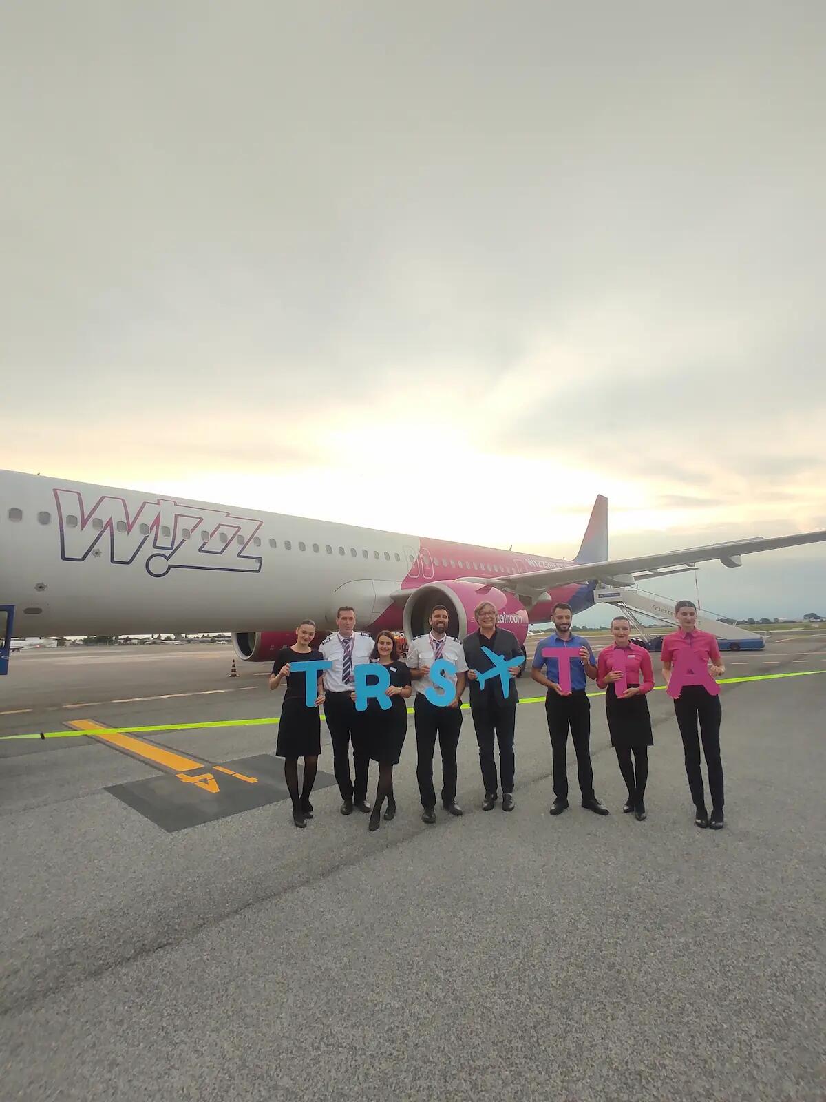 Wizz Air ha inaugurato la nuova rotta Trieste - Tirana - 