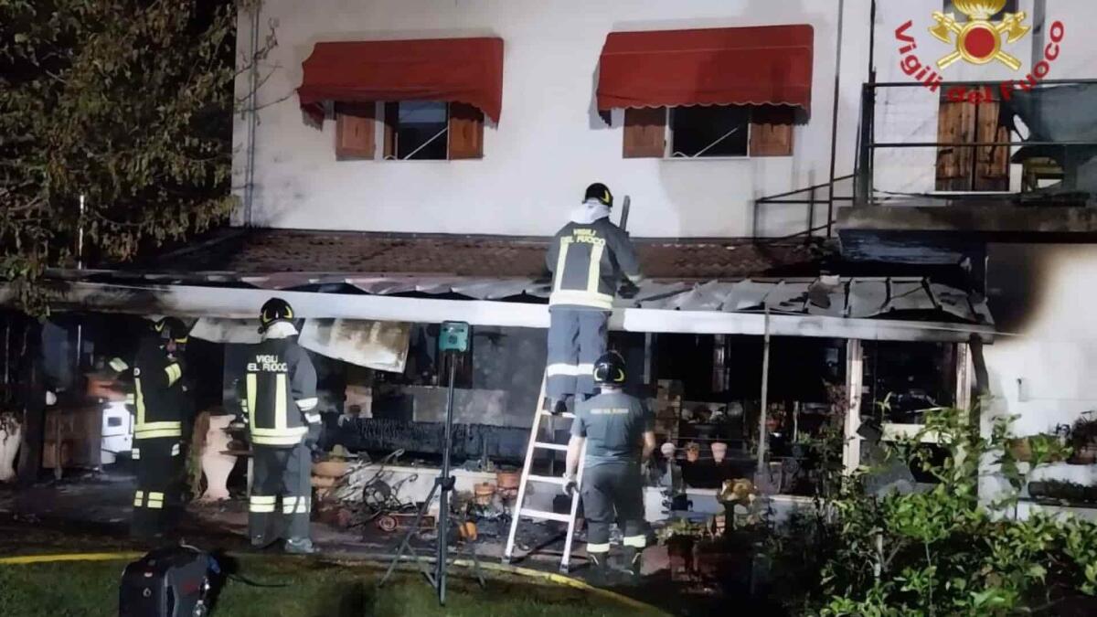 Brucia la lavatrice, incendio in abitazione a Concordia Sagittaria - 