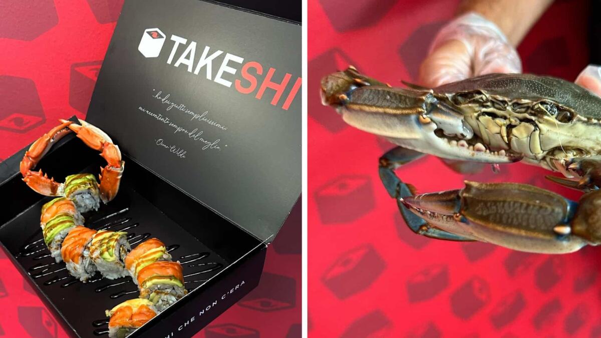 A Udine il "Granchio Blu" diventa un piatto sushi: è il primo in Italia - 