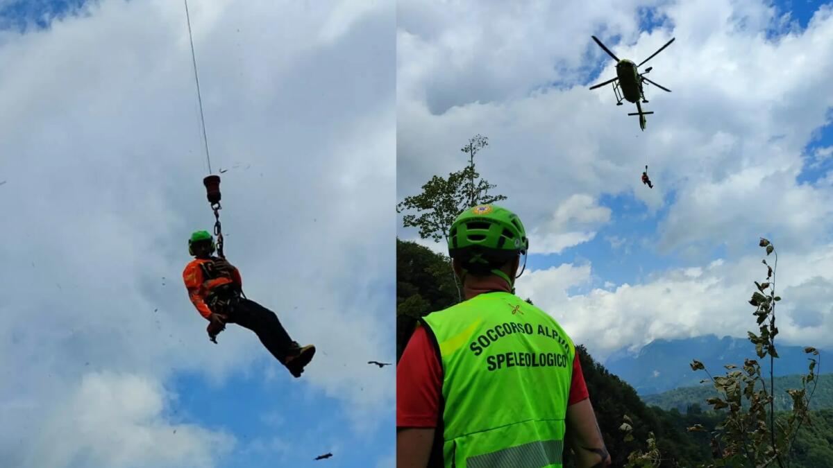 Finiscono fuori traccia e rimangono bloccati: 4 scout soccorsi con l'elicottero - 