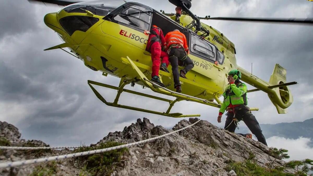 Precipita a 1900 metri nel gruppo del Monte Cavallo - Cima Manera: soccorso un 65enne - 