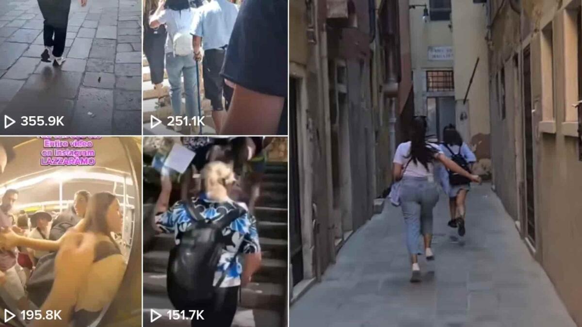 Derubata a Venezia Monica Poli, la star di TikTok “Attenzione borseggiatrici! Pickpocket!” - 