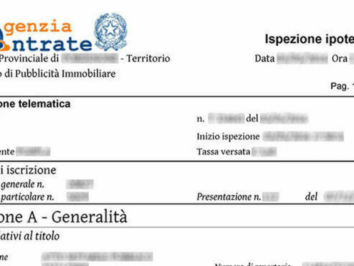 Cosa sono le visure ipotecarie e quali dati contengono - 