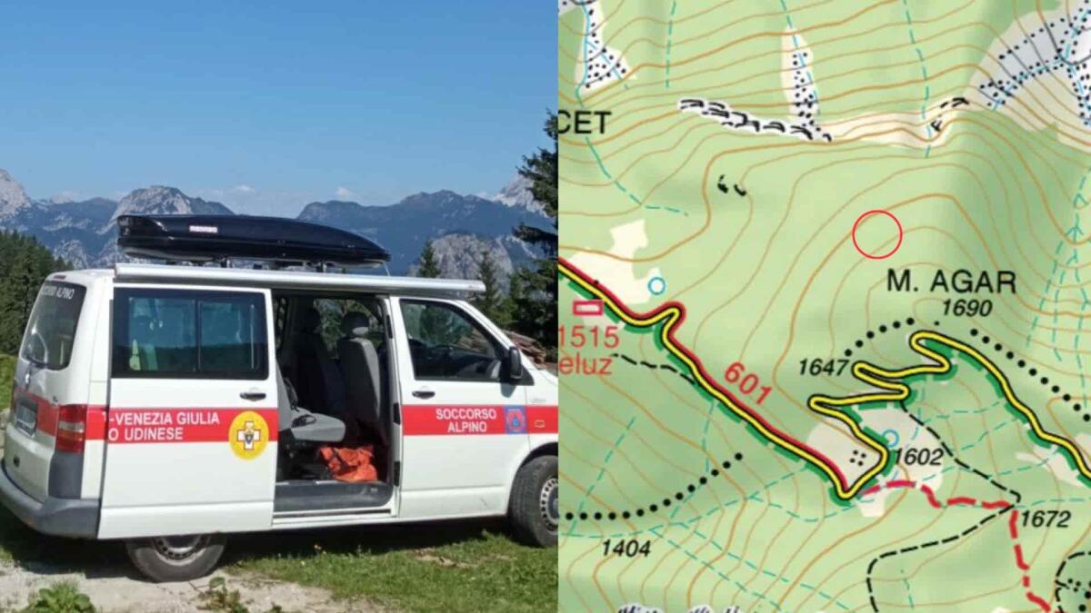 Pontebba, cade e ruzzola per cento metri: morto cacciatore 82enne - 