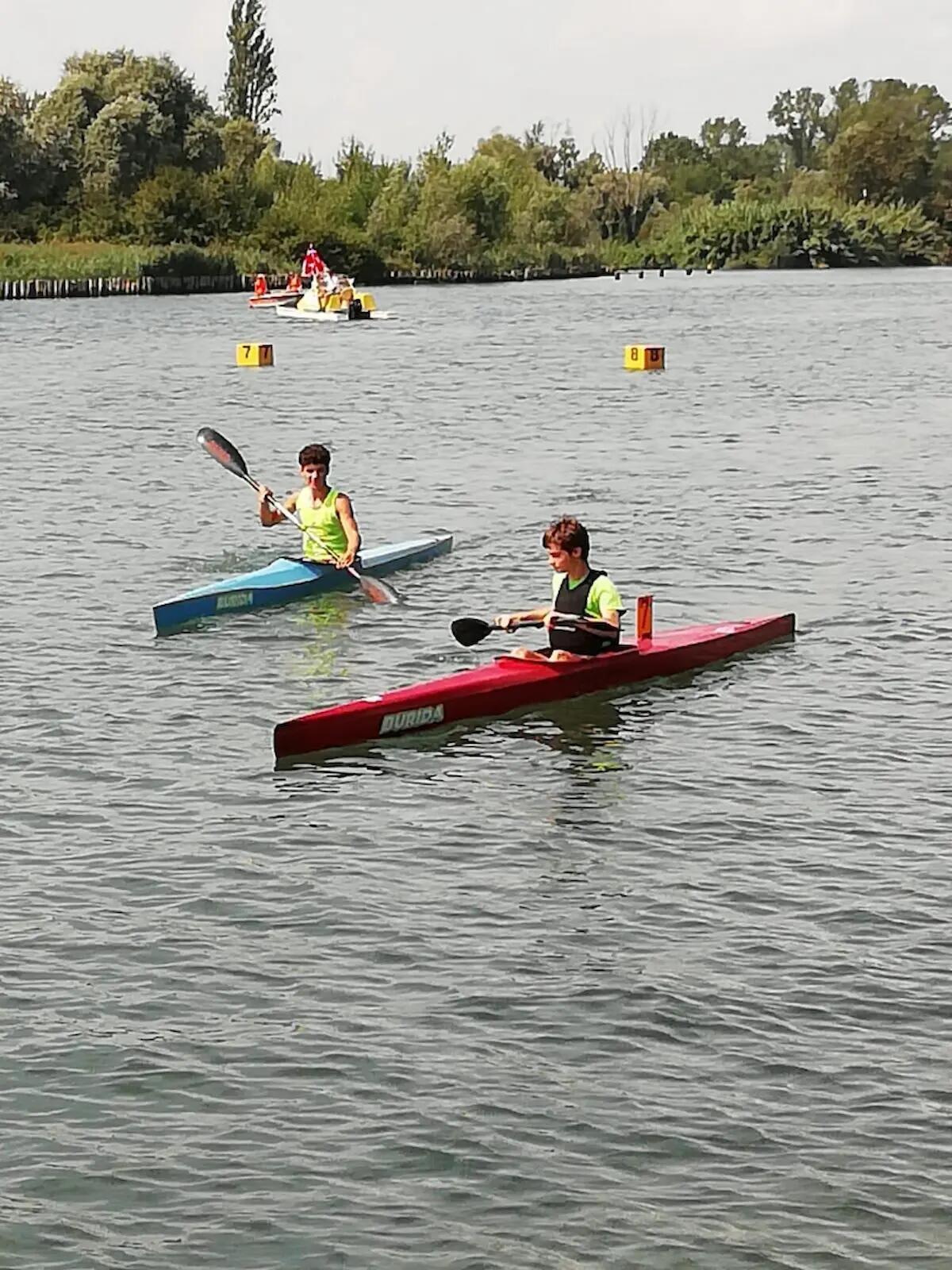 Non vedenti, l’impresa di Riccardo, record regionale nella canoa - 