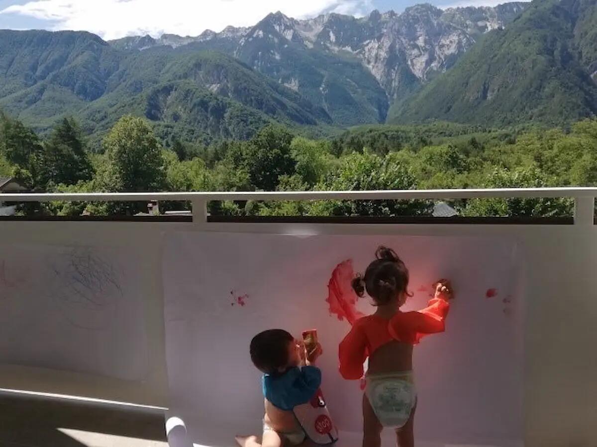 Crescere green nel nido domiciliare del comune di Resia - 