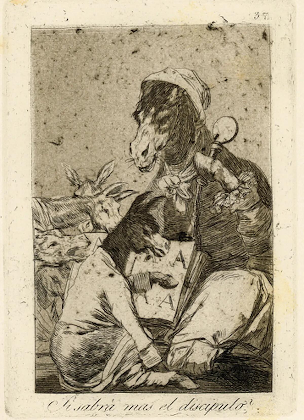 "Francisco Goya. Los Caprichos - I Capricci", apertura e visita serale alla mostra allestita a Villa Romivo - 