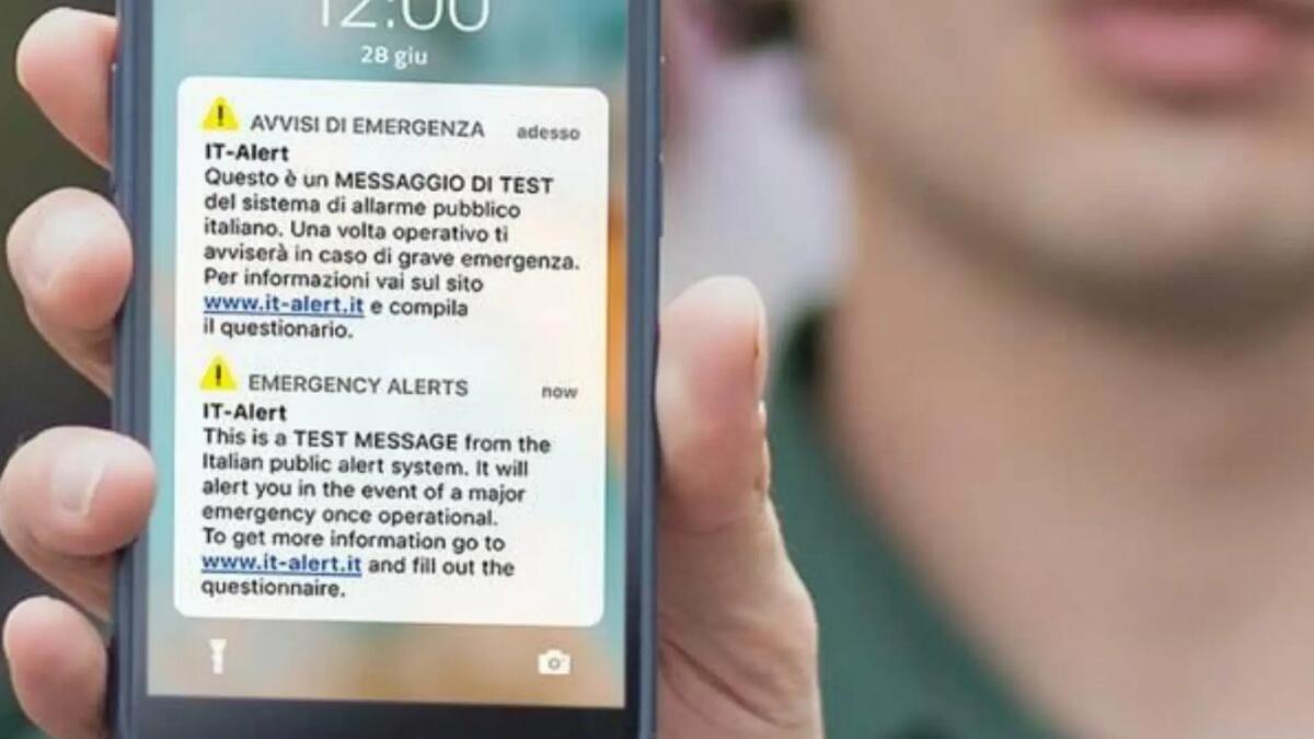 IT Alert, tutti i veneti riceveranno un messaggio a mezzogiorno: ecco quando - 