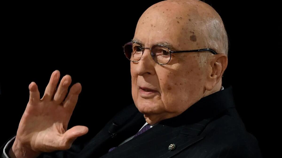 E' morto Giorgio Napolitano -
