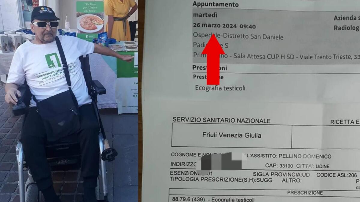 Ecografia urgente fissata tra 6 mesi, il disabile protesta e l'Azienda rimedia - 
