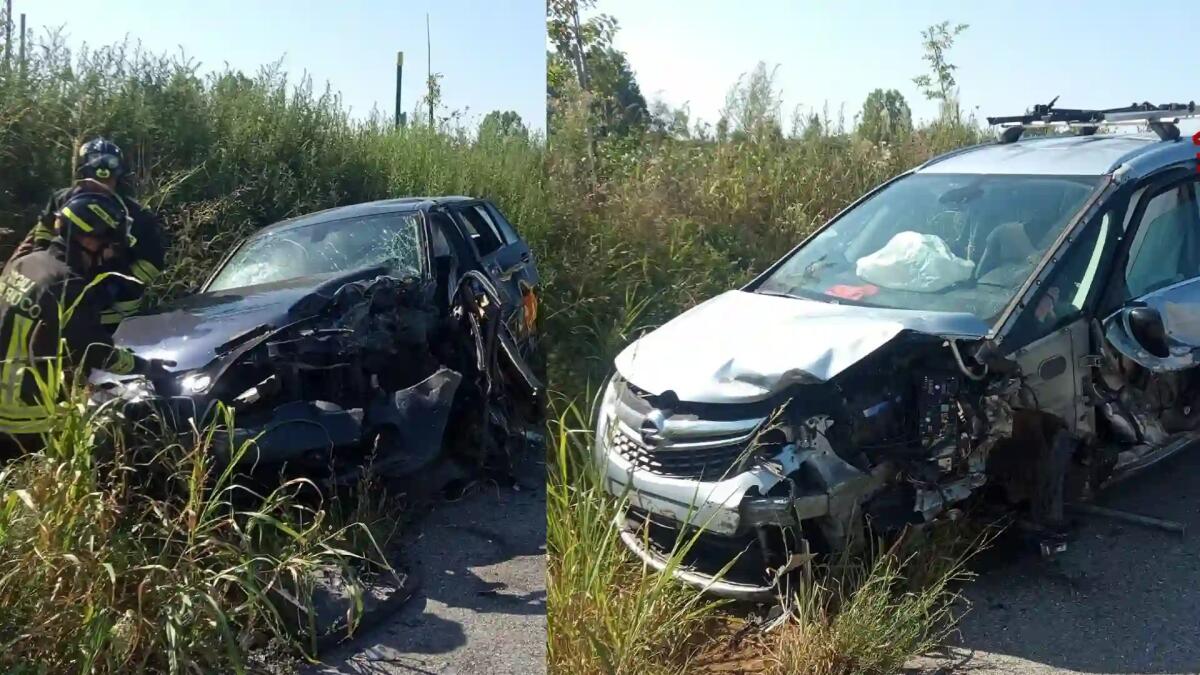 Scontro tra due auto a Marostica: donna rimane incastrata tra le lamiere - 