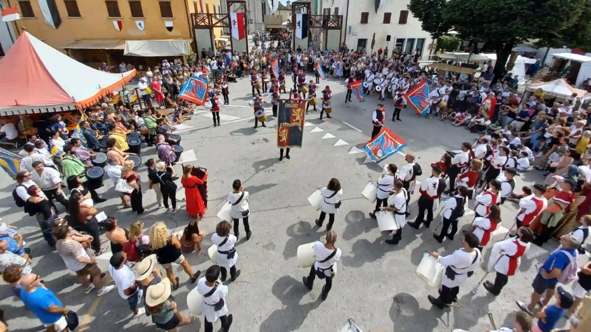 Medioevo a Valvasone, altro anno da record: superata la soglia dei 25 mila - 