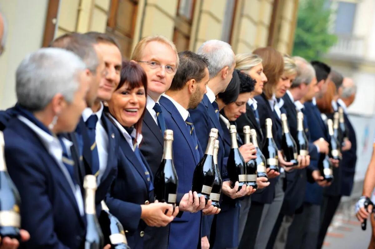 Valdobbiadene, 100 sommelier per celebrare il ventennale di Prosecco Cycling -