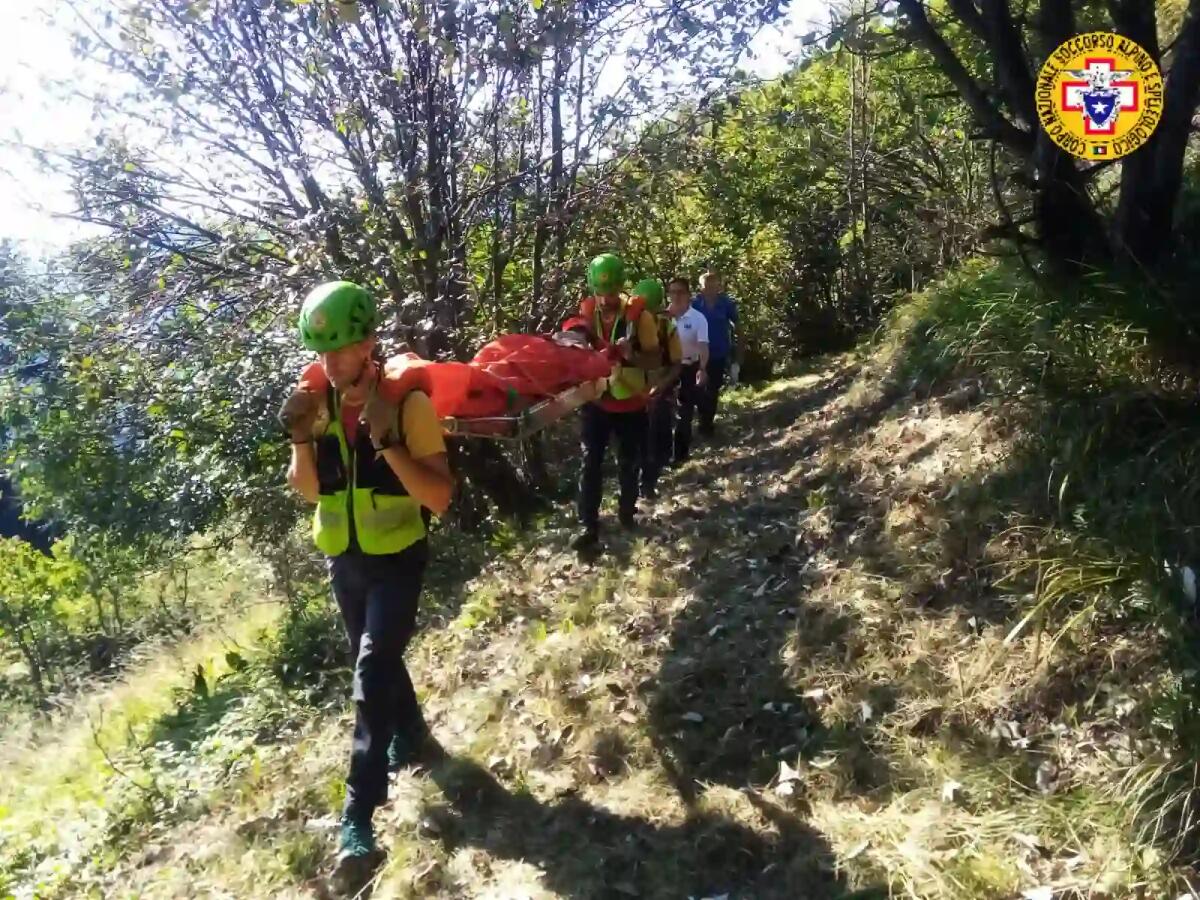 Si infortuna lungo il sentiero: escursionista 58enne soccorsa a Drenchia - 
