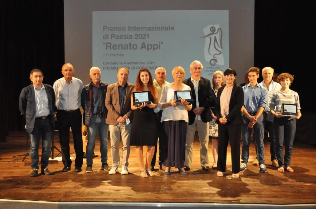 Serata di premiazione 12^ edizione Premio Renato Appi - Cordenons - 
