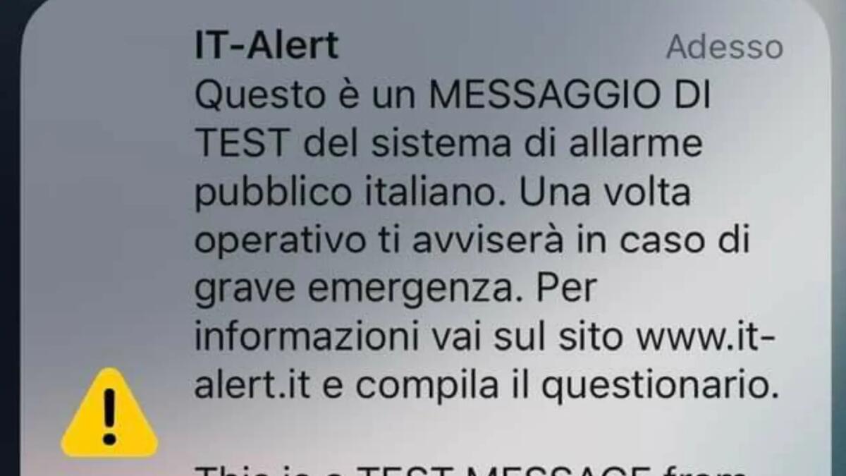 IT-Alert in Veneto, concluso il Test: qualche spavento e tanti avvisi multipli - 
